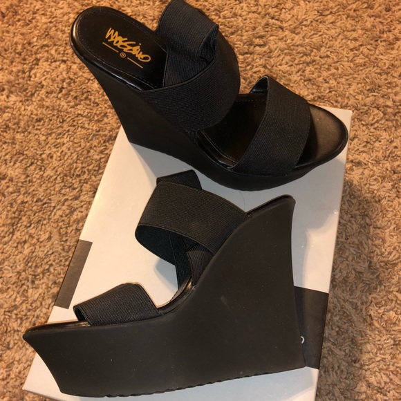 Mossimo Supply Co. Shoes - Mossimo Elastic Wedges- “Maxie”